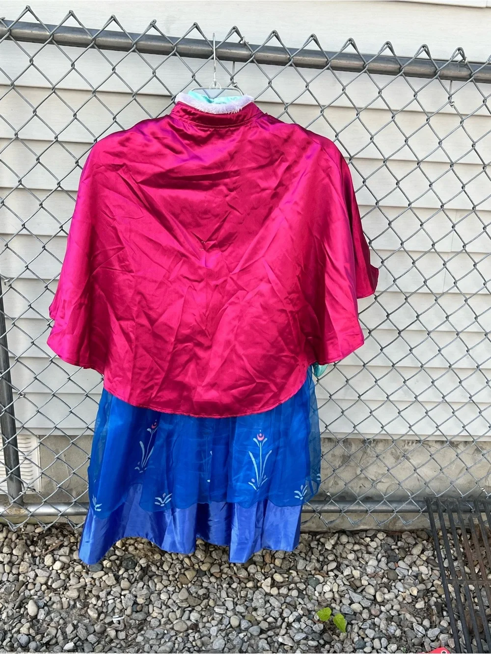 DISNEY STORE FROZEN ANNA Costume - Girls Size 9/10 Halloween Dress Up Princess - Picture 7 of 9
